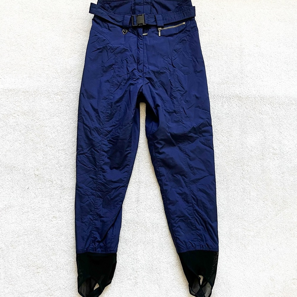 OBERMEYER THERMOLITE WOMENS SKI PANTS WITH STIRRUPS SIZE 14 OUTDOORS WINTER